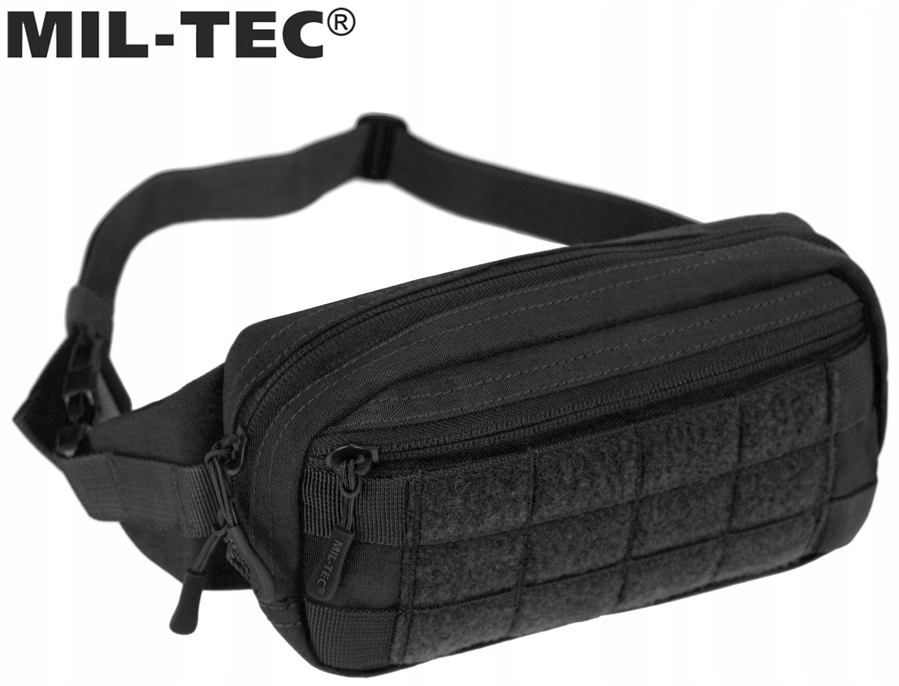 Sachet Hip Bag Bum Bag Tourist Mil-Tec Fanny Pack Molle Black Brand Mil-Tec