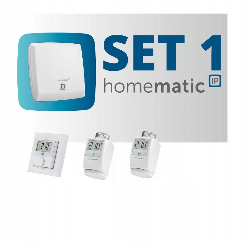 Sada vytápění Homematic IP (byt 1+1) - HmIP-SET1