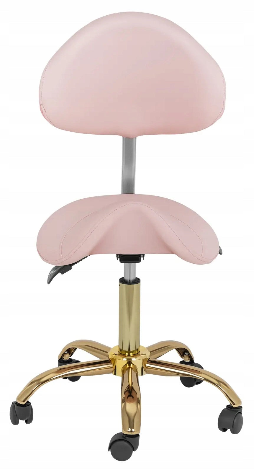 Saddle chair 51-65cm light pink/gold PHYSA MANNHEIM POWDER PINK_GOLD Manufacturer code 10040833