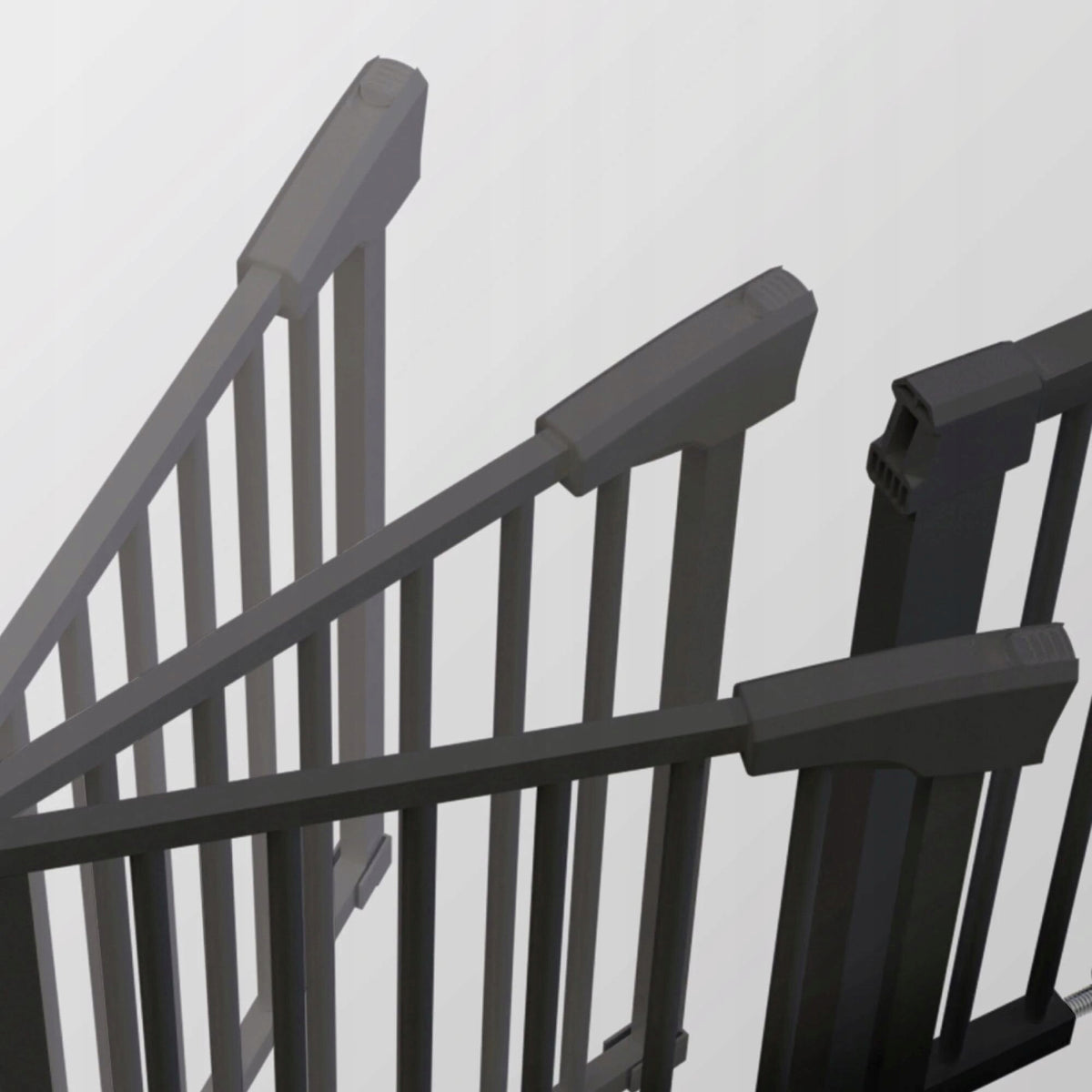 Safety barrier TULANO Guardian 3.0 Black Material metal