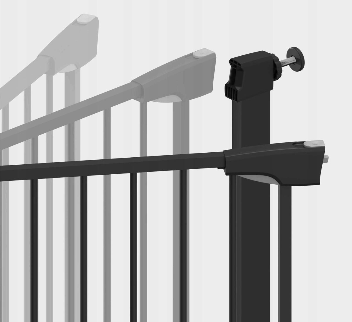 Safety barrier TULANO Guardian 5.0 Black Material metal
