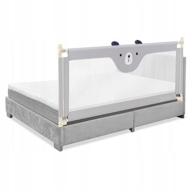 Safety barrier folding for bed 175x101 cm Costway