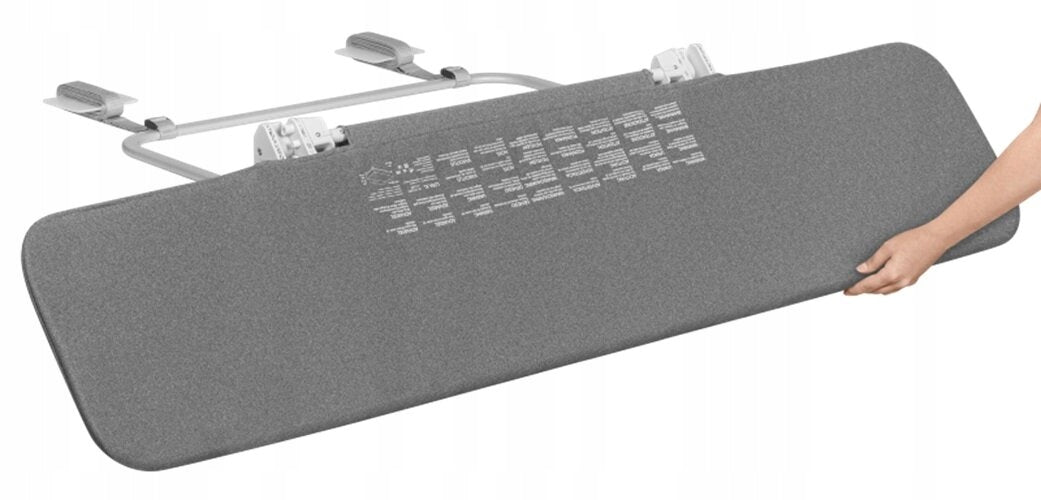 Safety cover LIONELO Lora Grey Color gray
