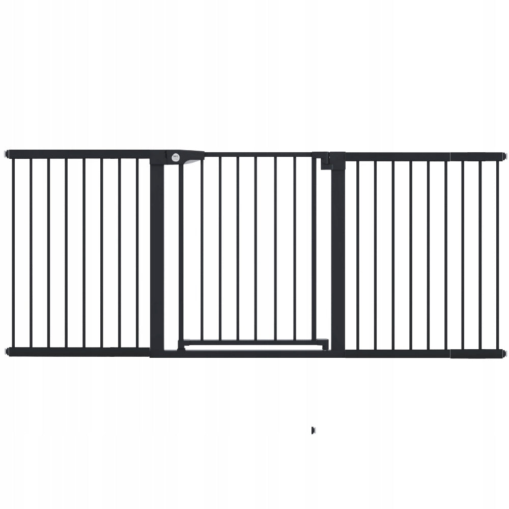 Safety gate for stairs, width 194-201cm, extension door barrier Manufacturer code ZHO-201-002-Pb
