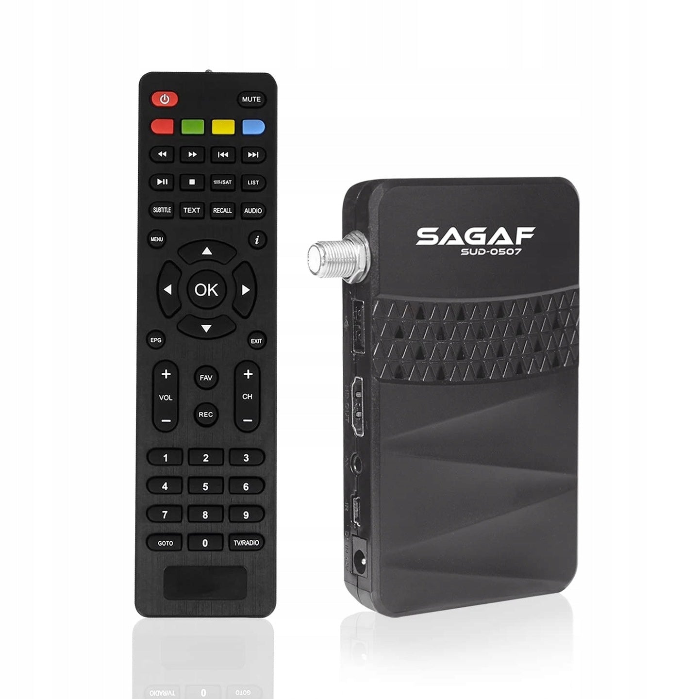 Sagaf SUD-0507 FULL HD 1080P DVB S2 + HDMI decoder tuner EAN (GTIN) 716706709580