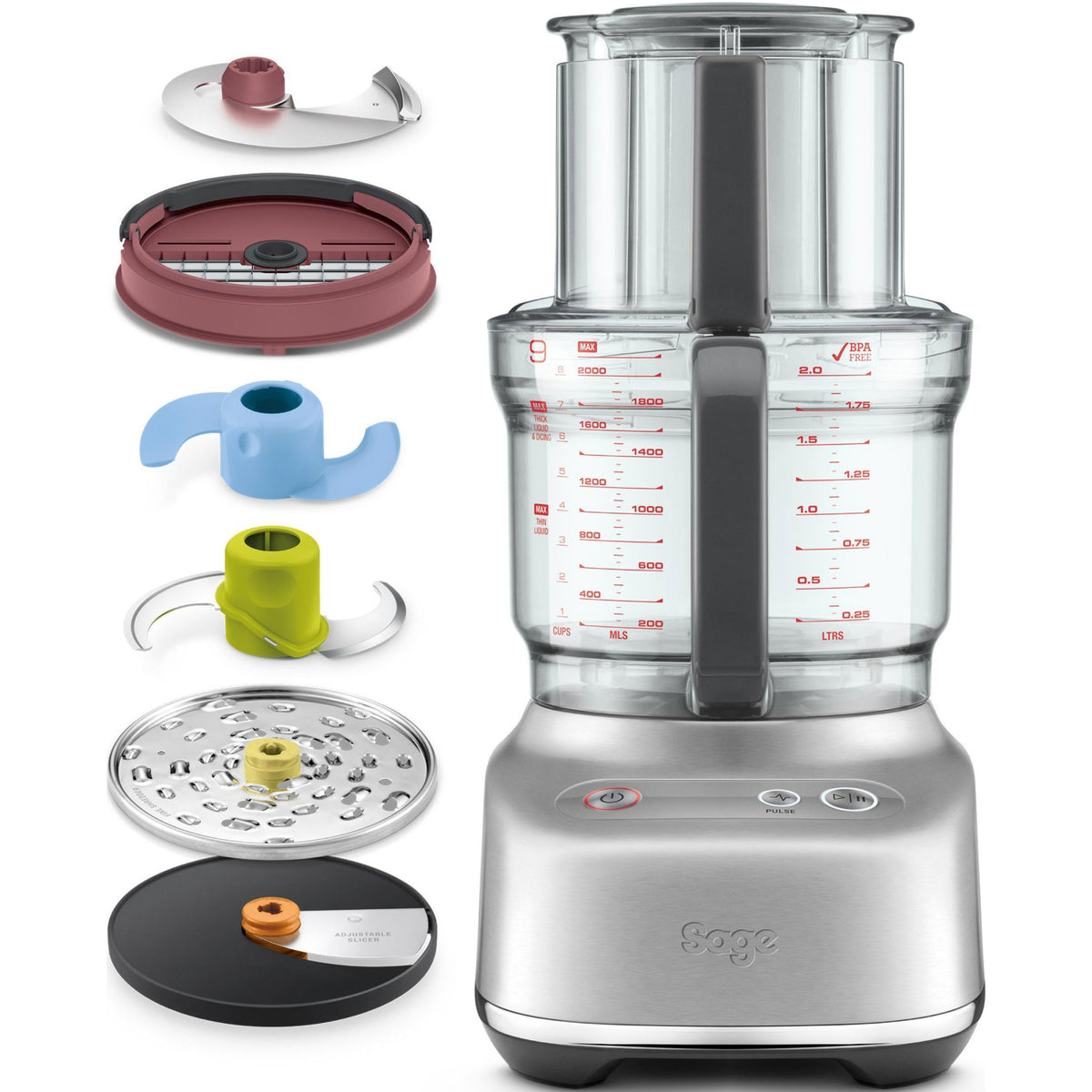 Sage the Paradice 9 Food Processor Slicer 650W