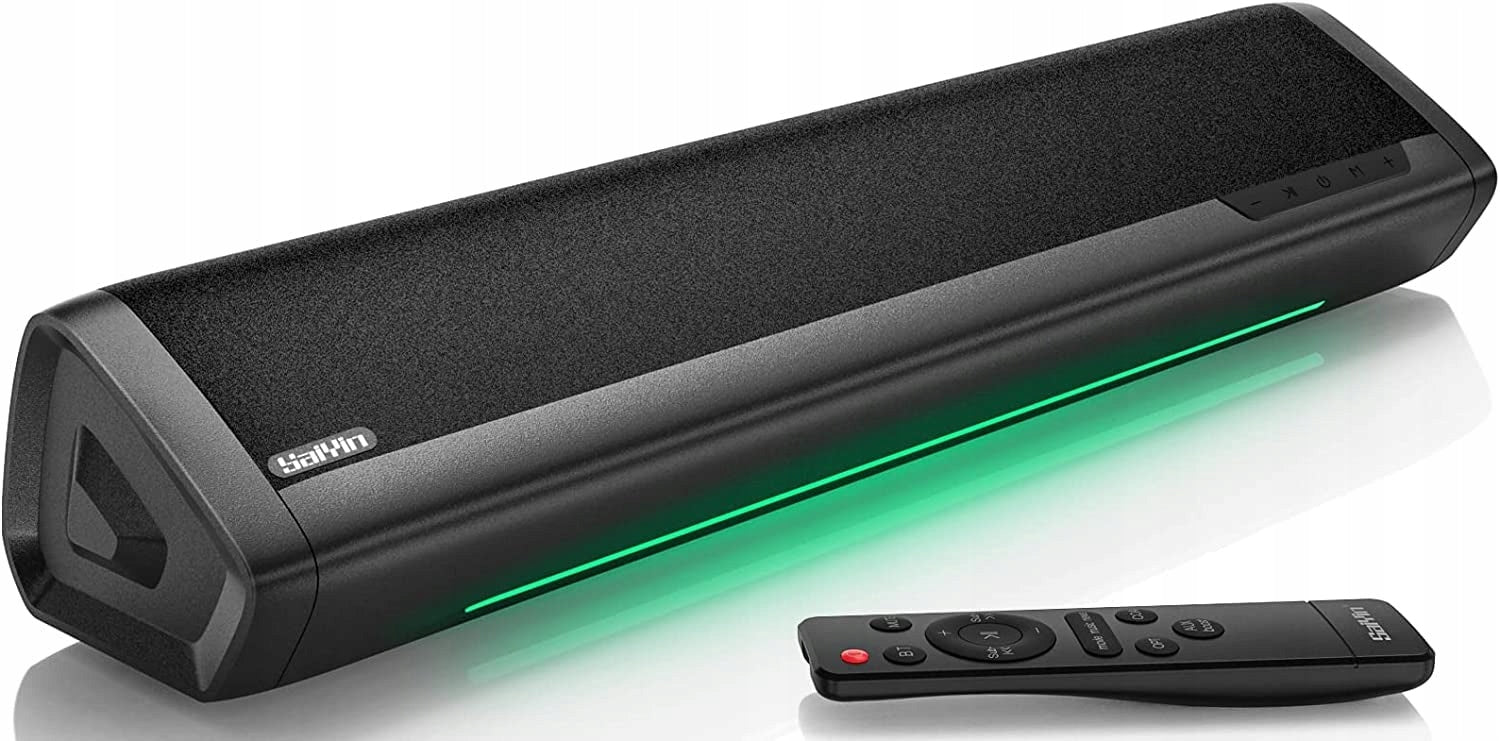 Saiyin DS6305 Soundbar Bluetooth TV Speaker, AUX 2x20W