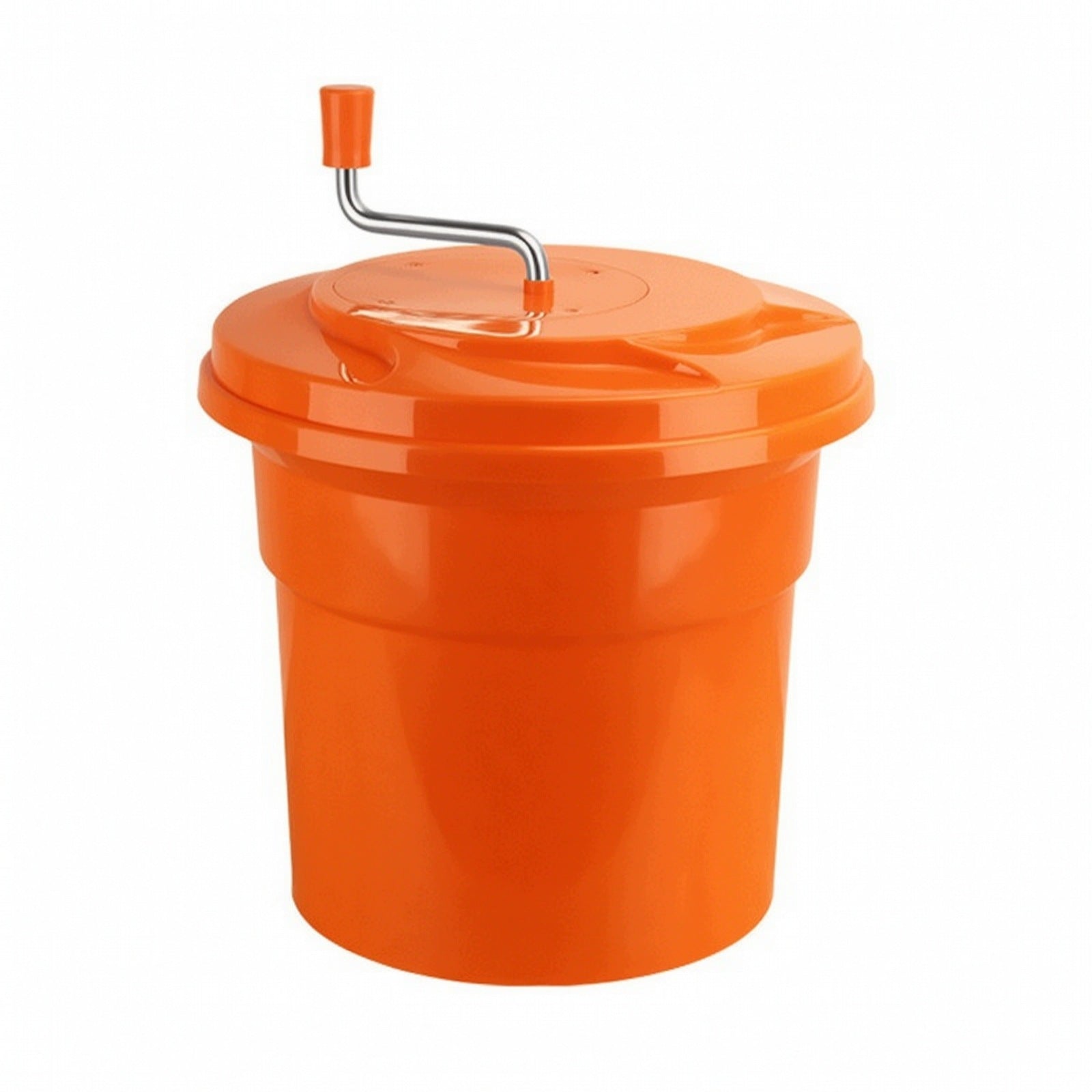 Salad Centrifuge with Drainage Hose Hand-Crank Fruit and Vegetable