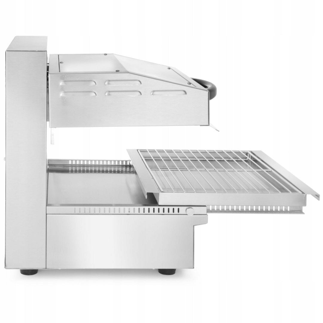 Salamander HENDI 450, 2800W, 300°C, stainless steel, 230 V, 485x525x537 mm EAN (GTIN) 8711369264607