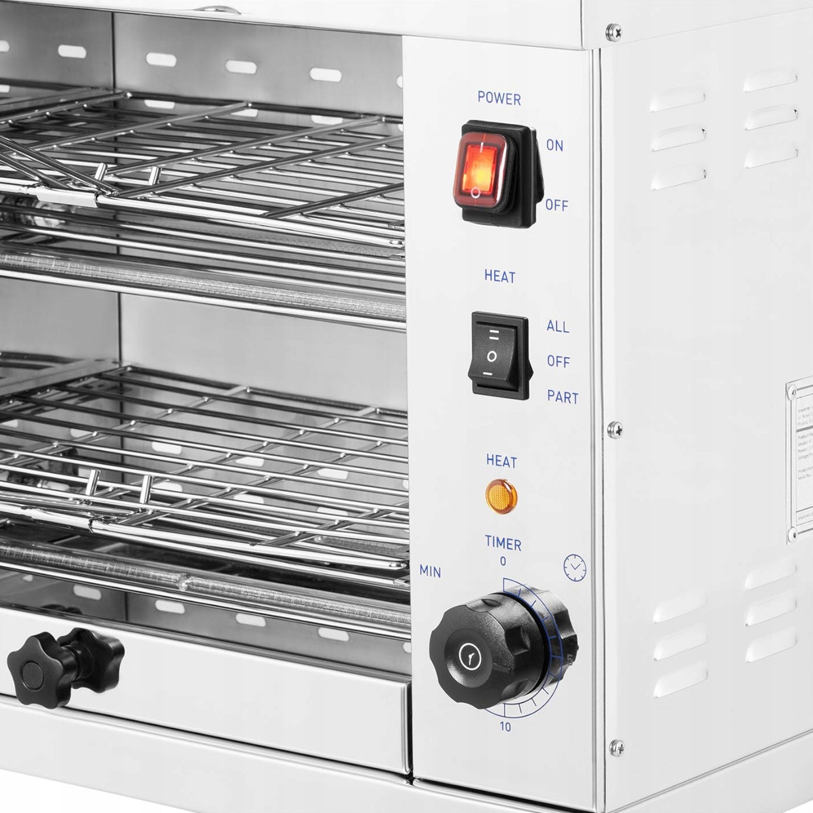 Salamander RC-SGI01 3200 W stainless steel 35x24 cm Model RCPES-340
