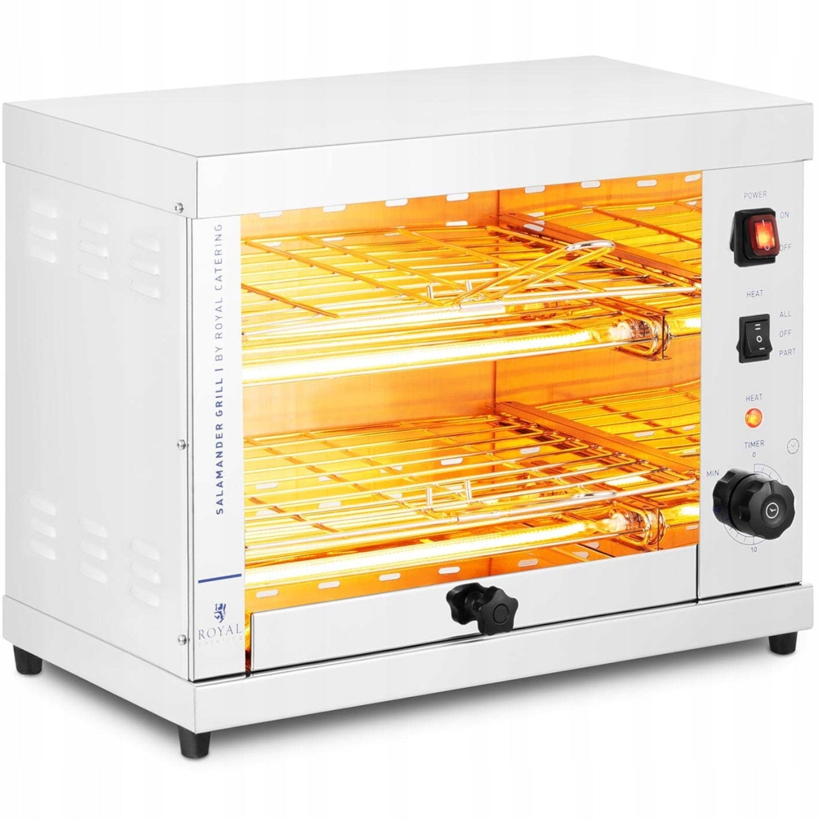 Salamander RC-SGI01 3200 W stainless steel 35x24 cm