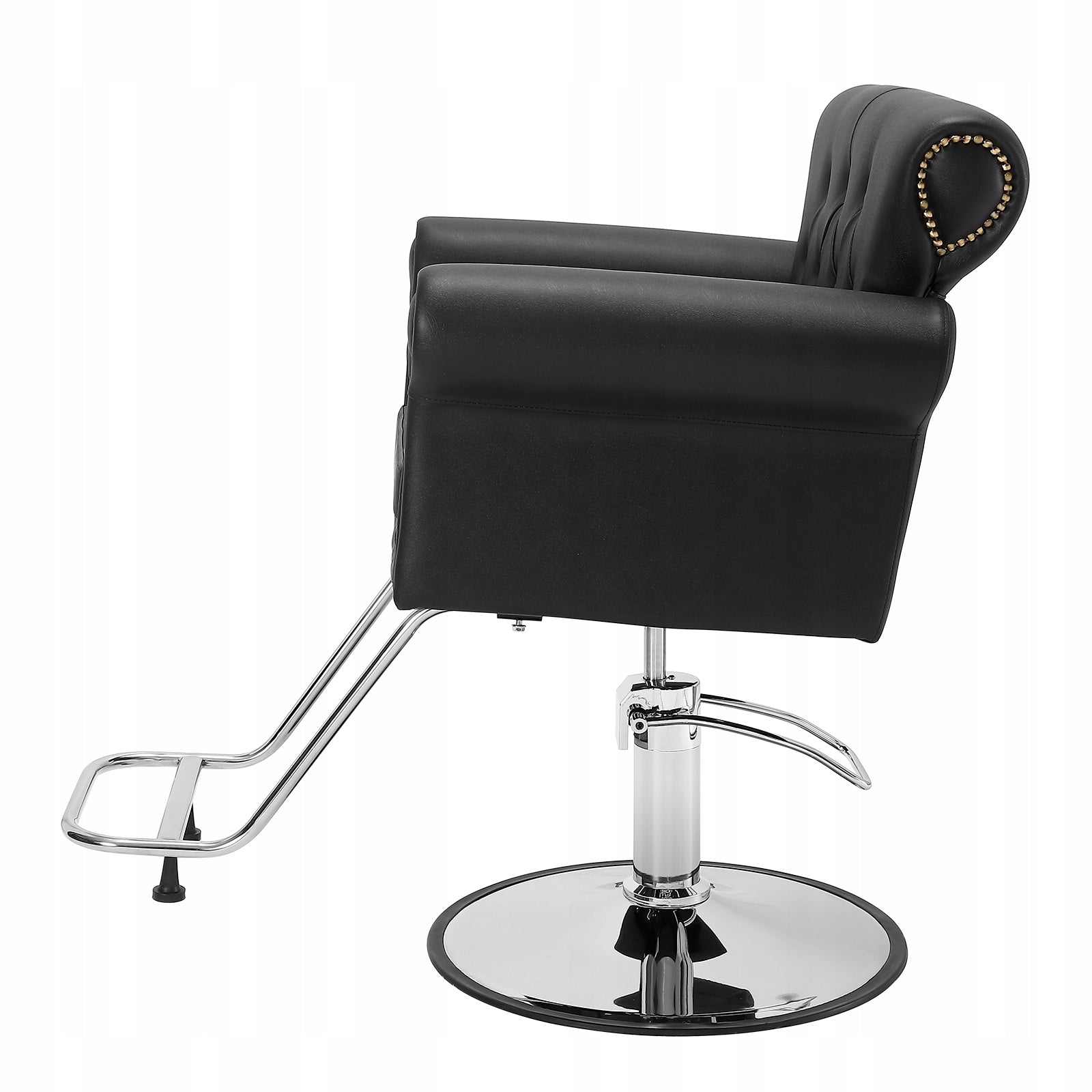 Salon Barber Chair 360° Swivel 330 lbs Hydraulic Pump Footrest Black Model HZ8899