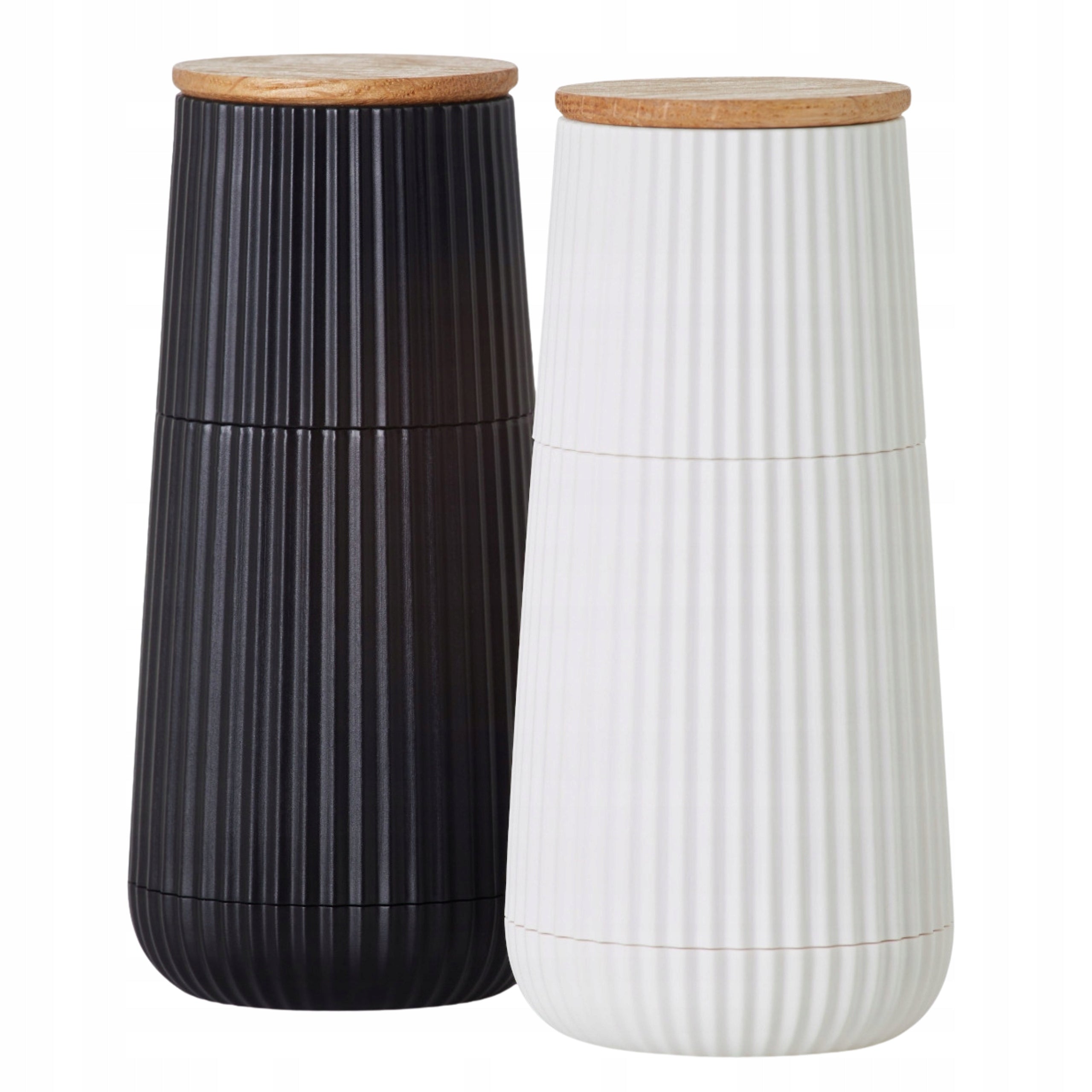 Salt Pepper Grinder AdHoc Scape 2 Pcs Manual Adjustment Elegant Design