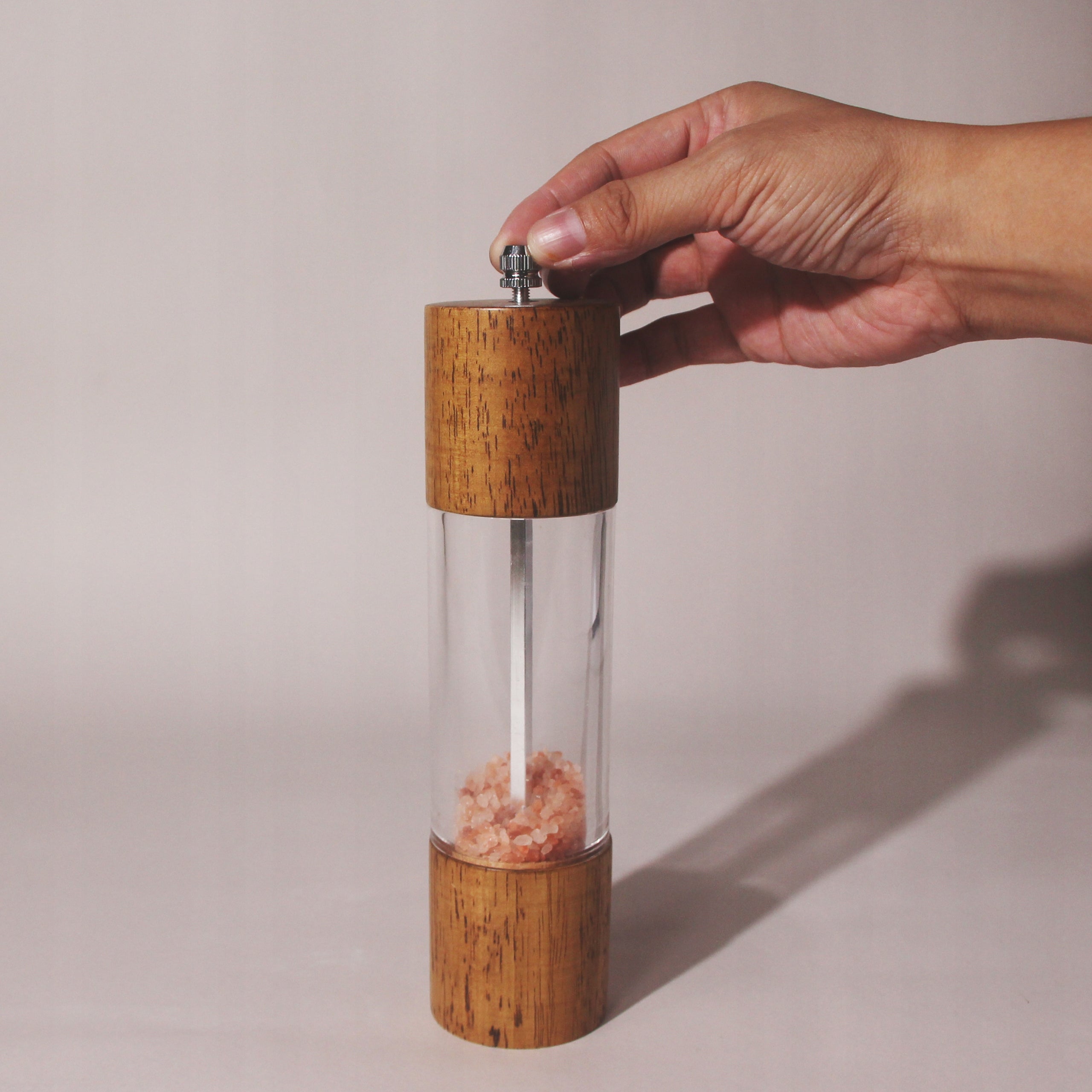 Salt and Pepper Grinder Handheld Wooden Grinders Set of 2 for Spices Manufacturer code EPS0429WW