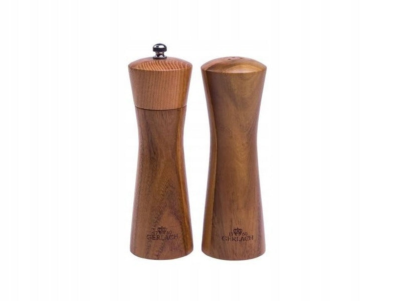 Salt and pepper grinder GERLACH Natur (2 pieces)