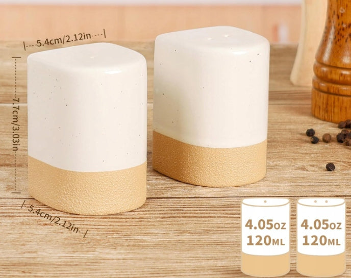 Salt and pepper shaker white set of 2pcs pepper shakers Manufacturer code 6910005638952