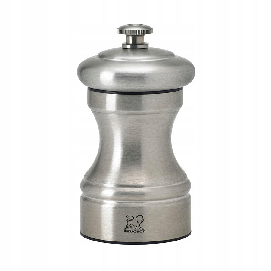 Salt grinder Peugeot Bistro Chef 10 cm steel silver manual Packaging single
