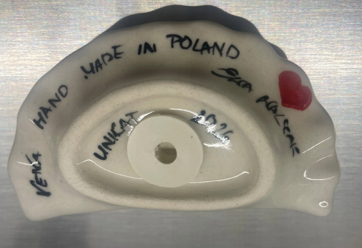 Salt shaker Pieróg Ceramika Bolesławiecka, Handcraft Kind salt castor