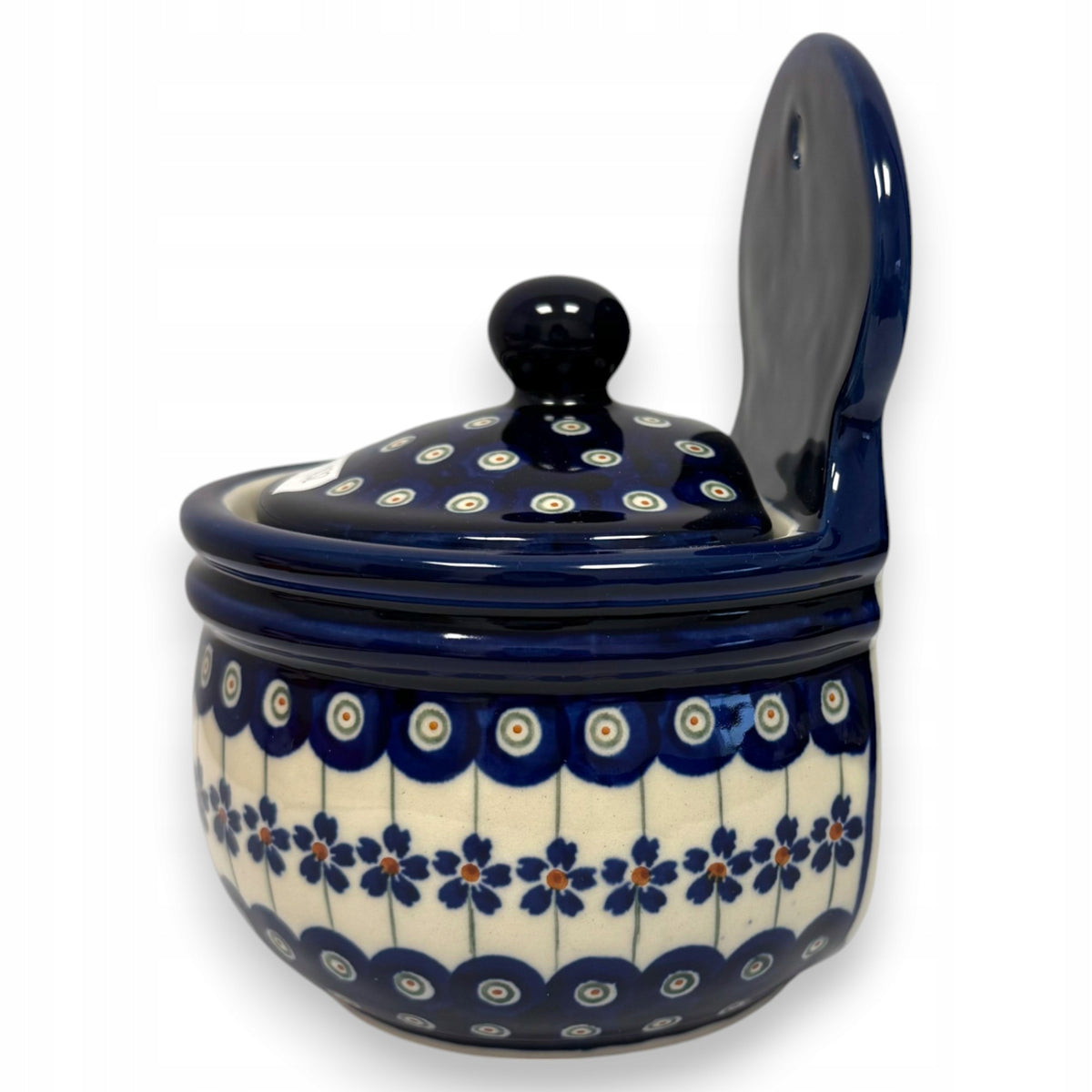 Salt shaker, container for hanging on salt 1211 A-166A Ceramika Bolesławiec Kind salt and pepper castors