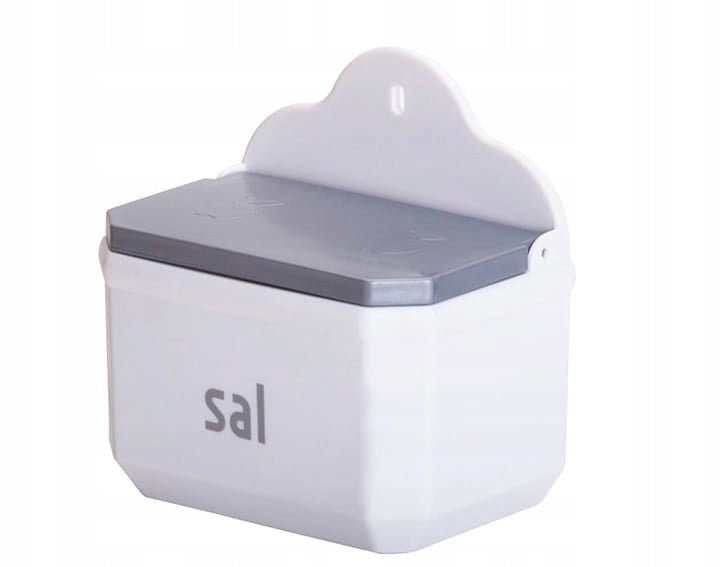Salt shaker salt container with inscription