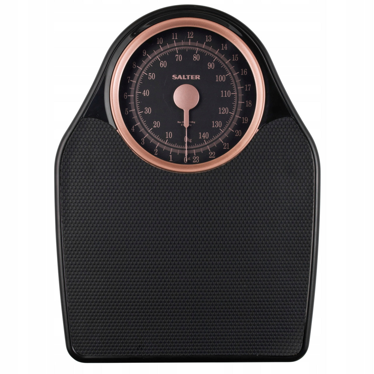 Salter Mechanical weight up to 150 kg pink-gold with large platform