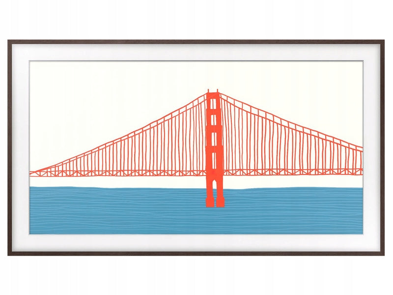 Samsung Replacement frame for The Frame 55" 2021 dark brown VG-SCFA55BWBXC Packaging status original