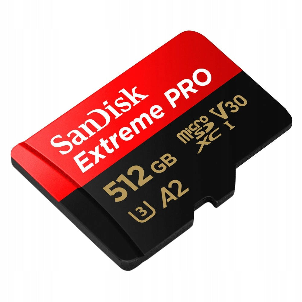 SanDisk Extreme PRO 512GB microSDXC UHS-I Manufacturer SanDisk