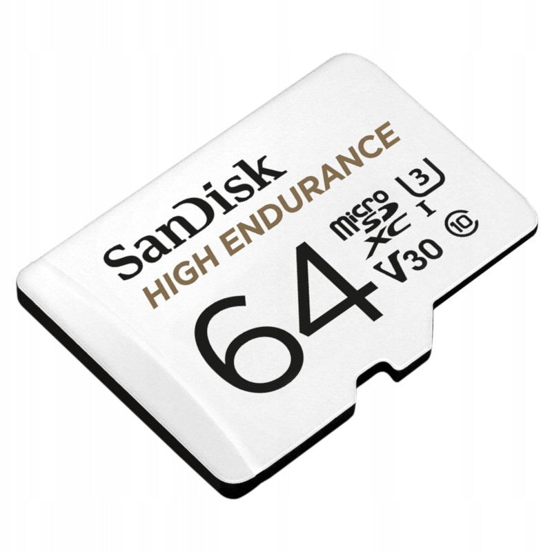 SanDisk High Endurance microSDXC Card 64 GB V30 Model High Endurance