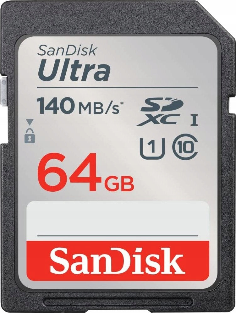 SanDisk Ultra SDXC 64 GB Class 10 UHS-I/U1 (SDSDUNB-064G-GN6IN)