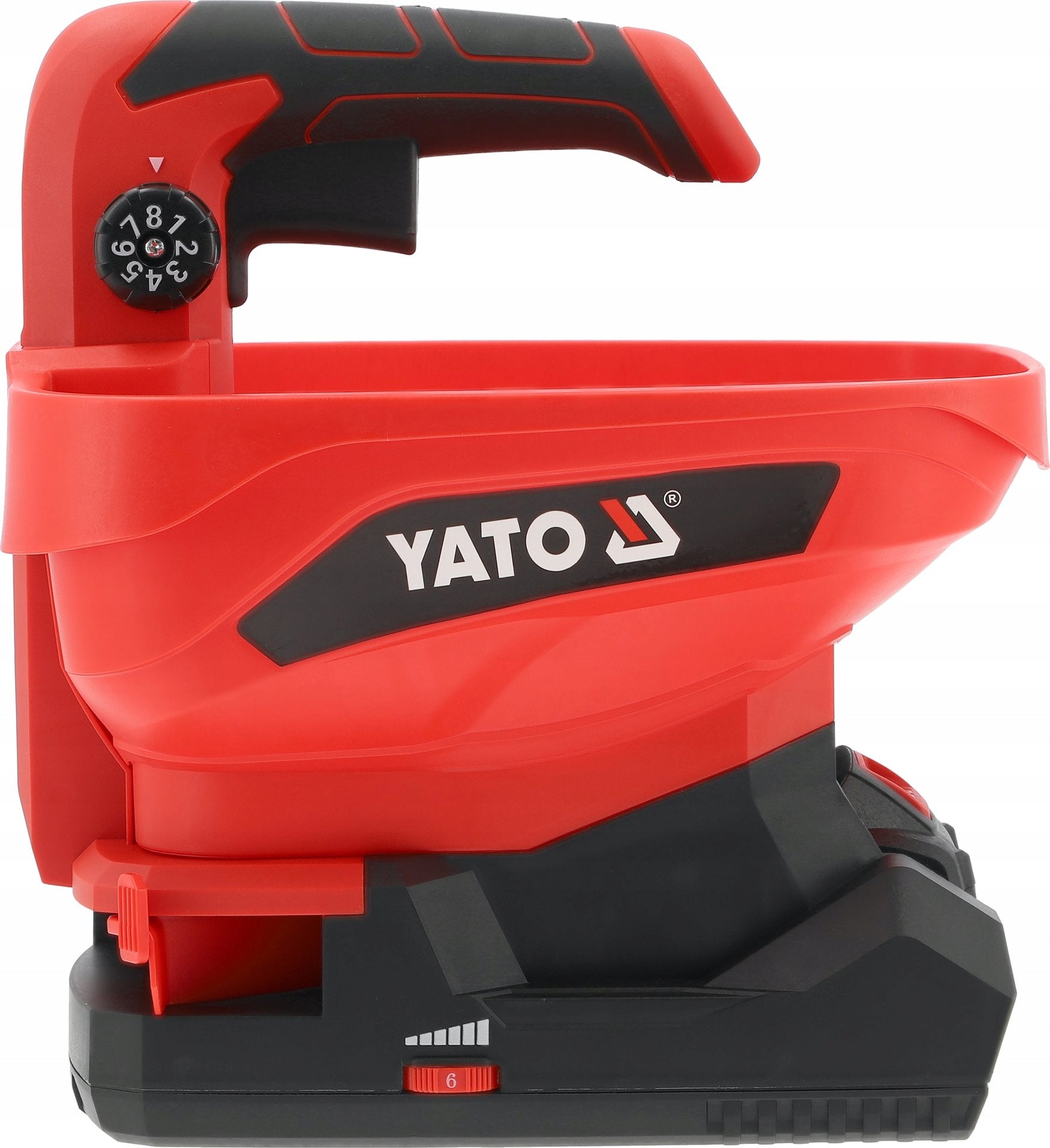 Sand Seed Grass Cordless Seed Drill 2 Ah Battery + Charger Yato Power supply rechargeable battery