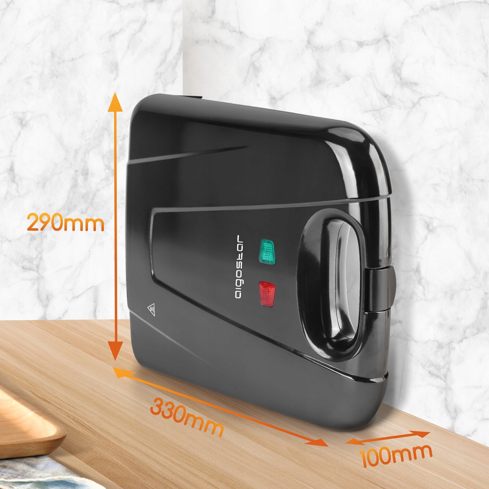 Sandwich Toast Toaster 1400W Toaster Large XXL 4 Sandwiches EAN (GTIN) 8433325216740