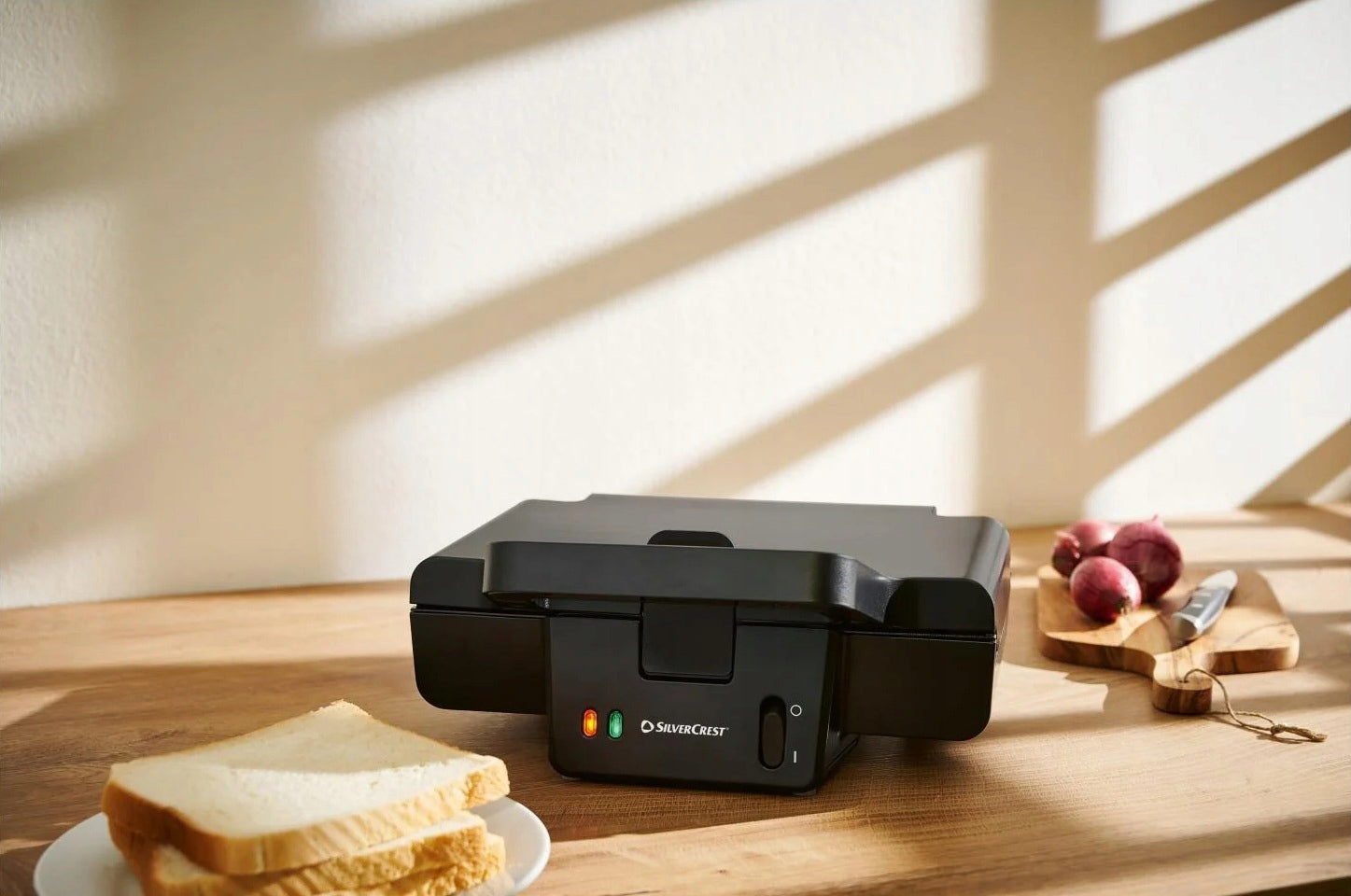 Sandwich maker Silvercrest SSWM 900 XXL Strong 900W ILAG coating Brand SilverCrest
