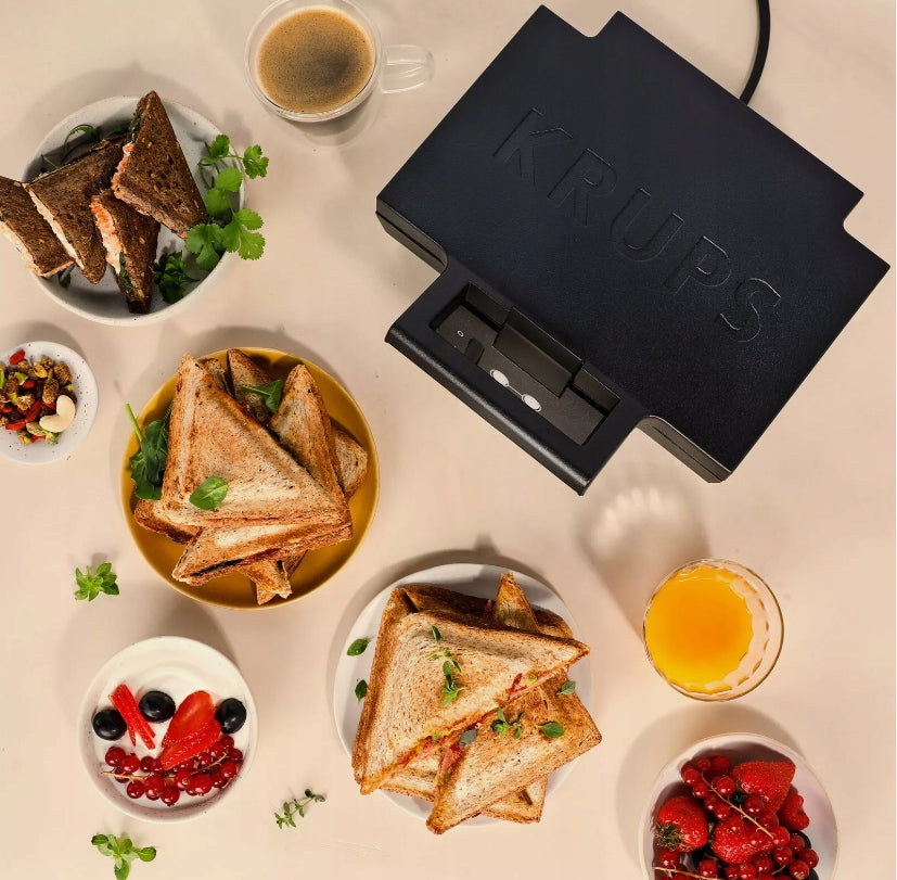 Sandwich toaster Krups 850 W ceramic Brand Krups