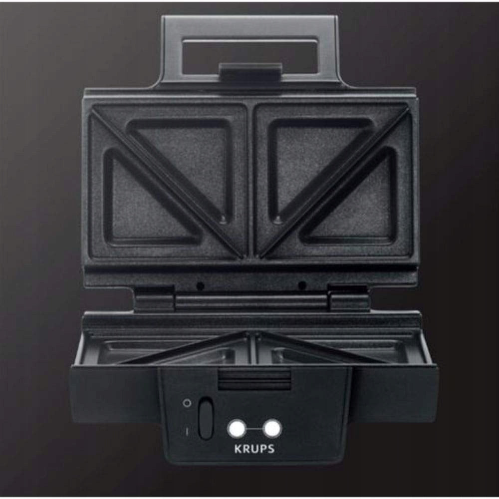 Sandwich toaster Krups FDK461 black 850 W Manufacturer code FDK461