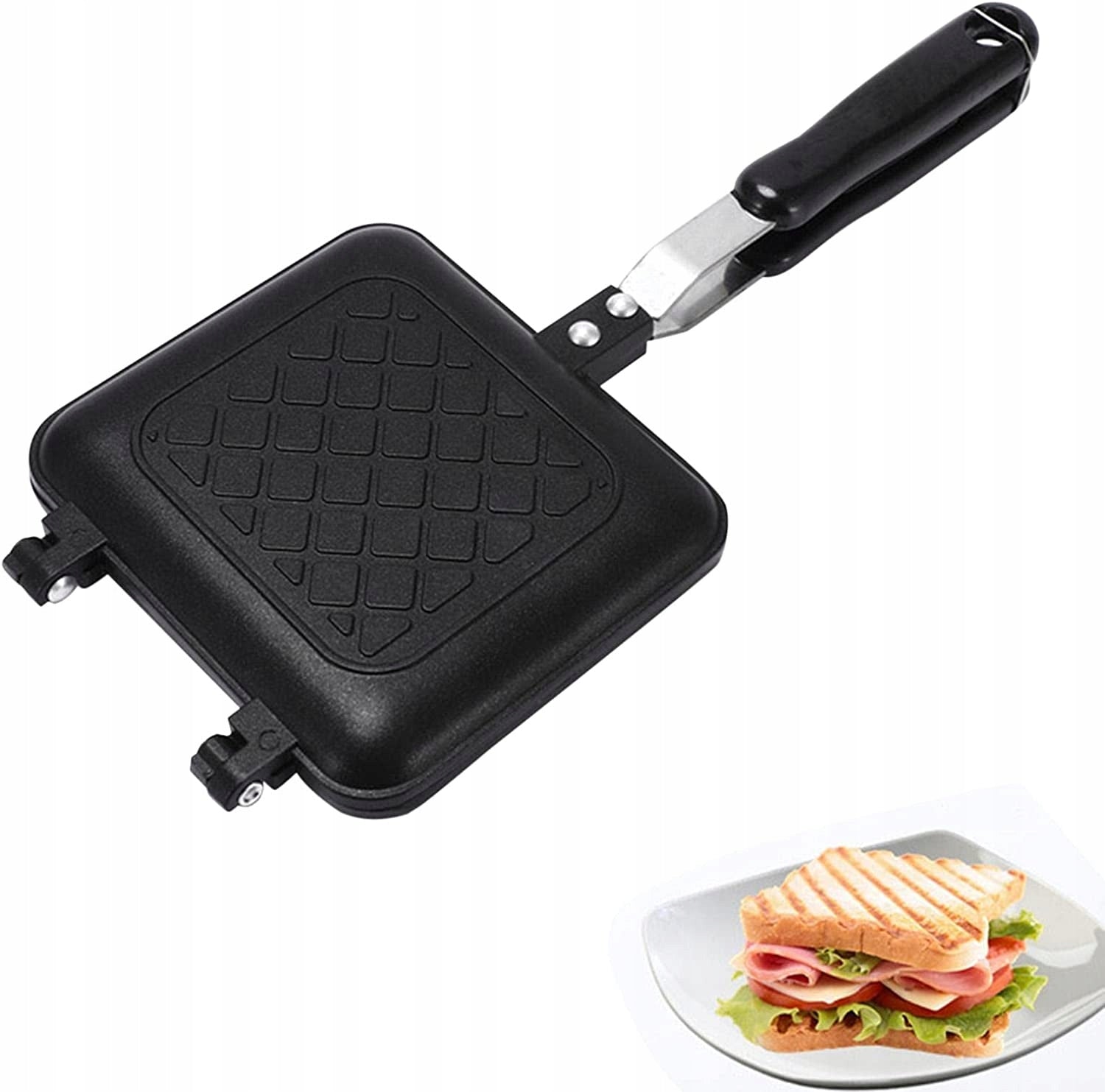 Sandwich toaster, camping grill toaster sandwich