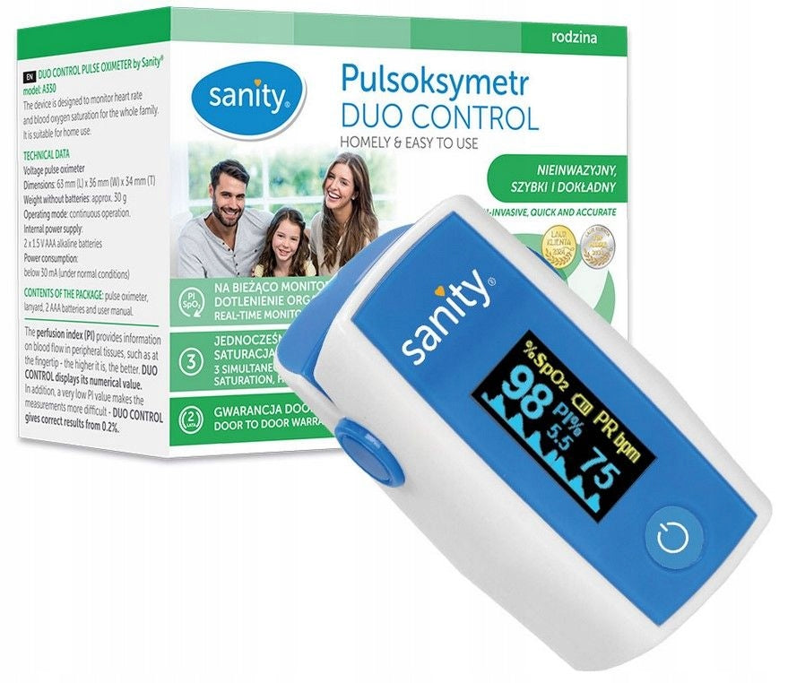 Sanity, Duo Control pulse oximeter, 1 piece