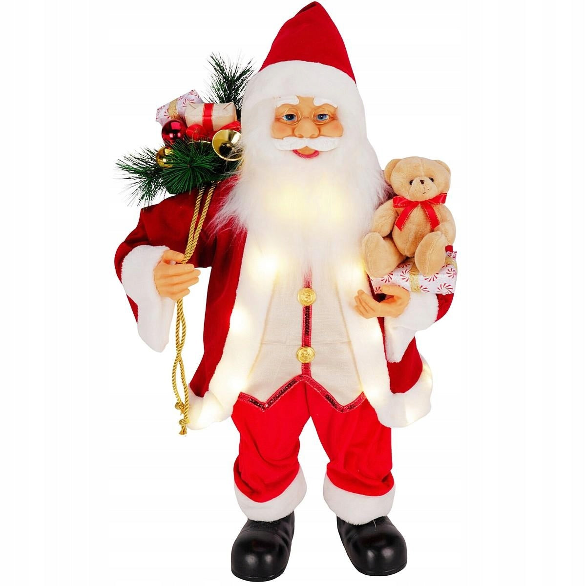 Santa Claus for Christmas Figurine Large 80cm Ornament Decoration