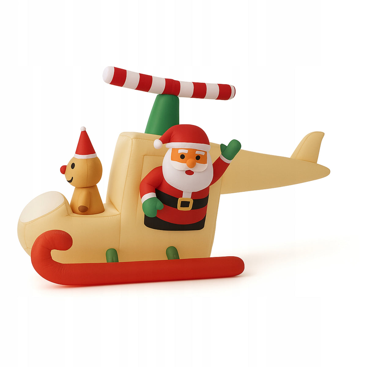 Santa Claus in Sleigh Flying Inflatable Christmas Decoration 160cm Manufacturer code RC-K-2026