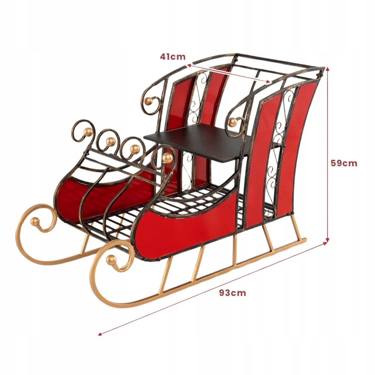 Santa's Sleigh Christmas Decorations Manufacturer code CM25011