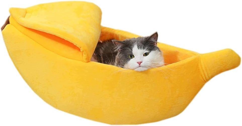 Sarekung bed pet bed soft banana shape cats dogs Manufacturer code P42|e