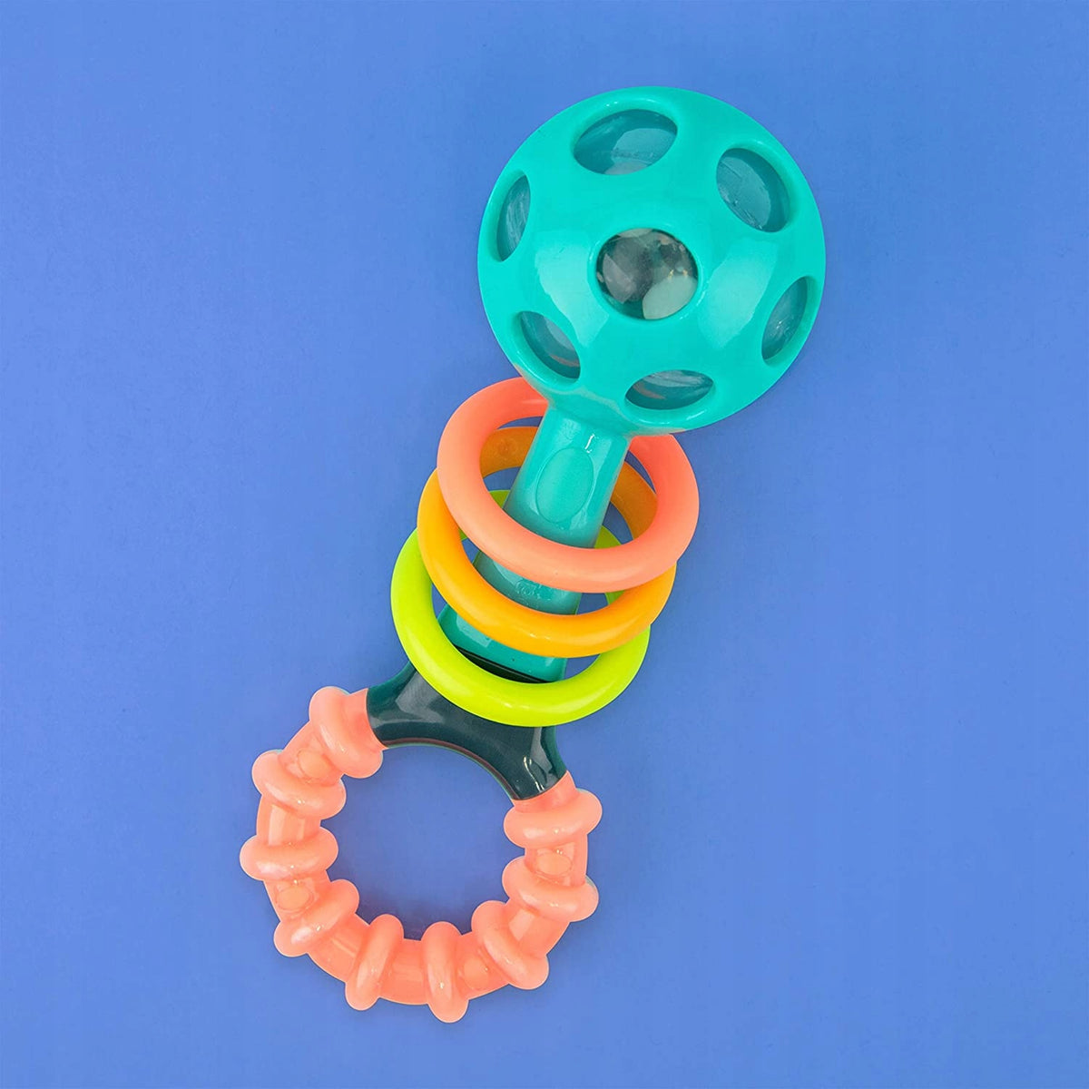 Sassy Rattle Sensory Barbell for Babies 0m+