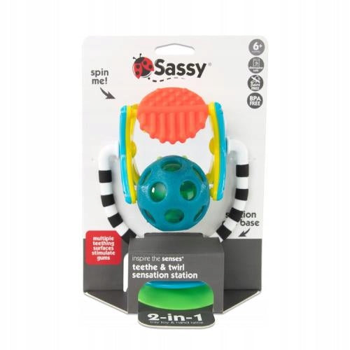 Sassy toy suction cup rattle Ferris wheel