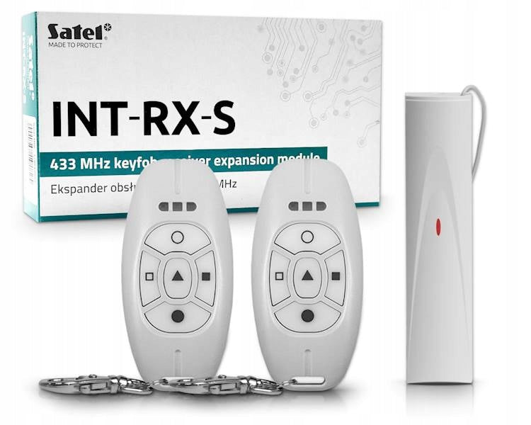Satel INT-RX-S = radio receiver+ 2x MPT-350