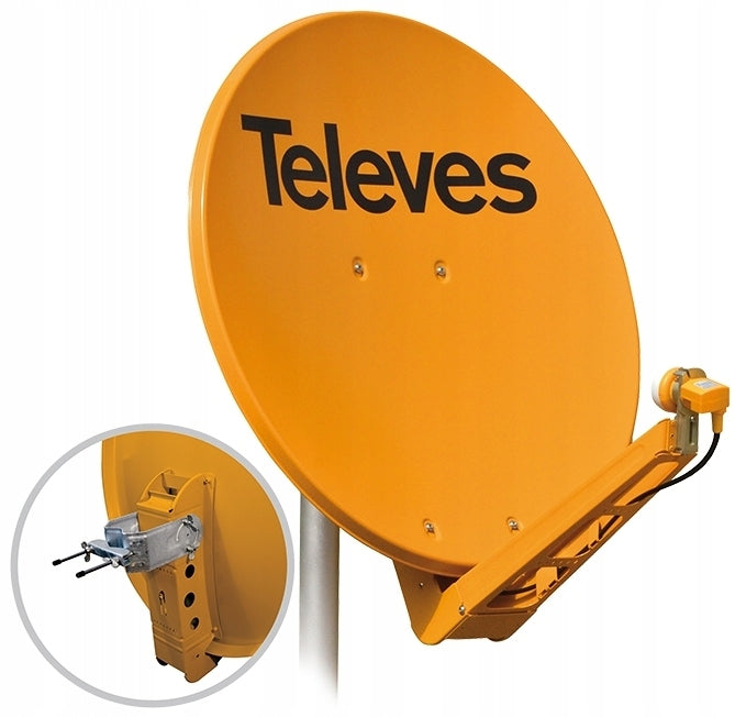 Satellite Antenna TELEVES QSD 85cm Aluminum Canopy Satellite SAT Brick EAN (GTIN) 8424450146408