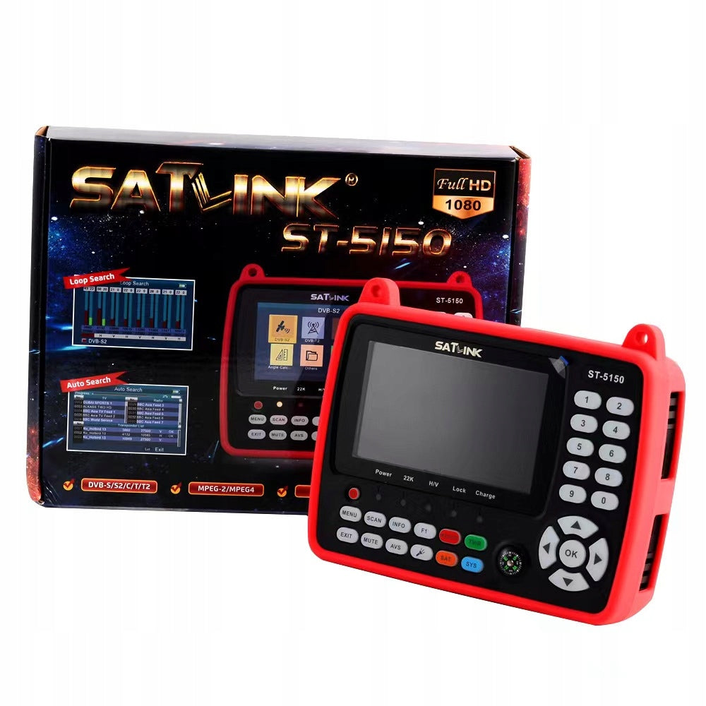 Satlink ST-5150 Miernik ustawiania anten naziemnych DVB-S/S2/T/T2
