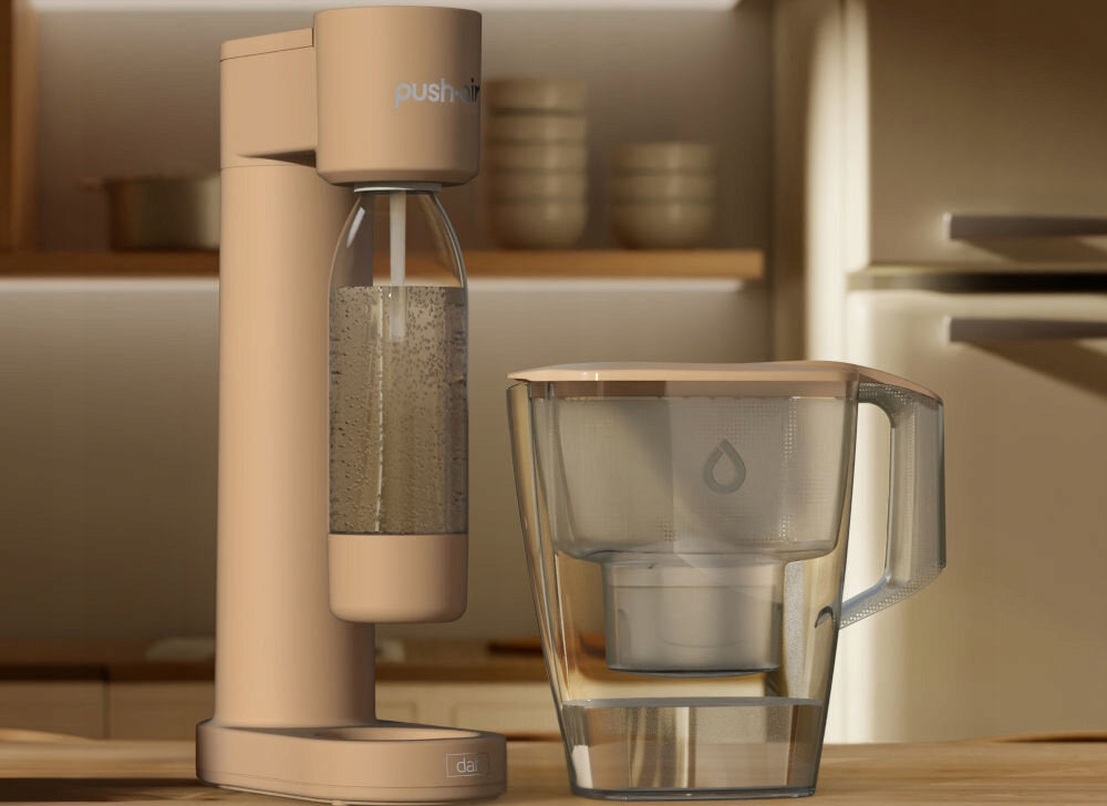 Saturator DAFI PushAir Cappuccino + bottle Brand Dafi