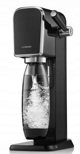 Saturator SODASTREAM ART BLACK + Bottle and cartridge Packaging status original