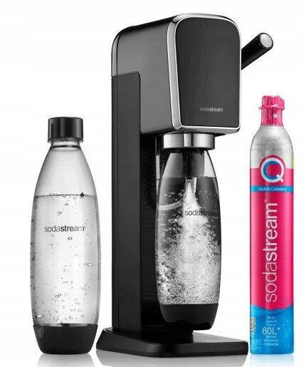 Saturator SODASTREAM ART BLACK + Bottle and cartridge