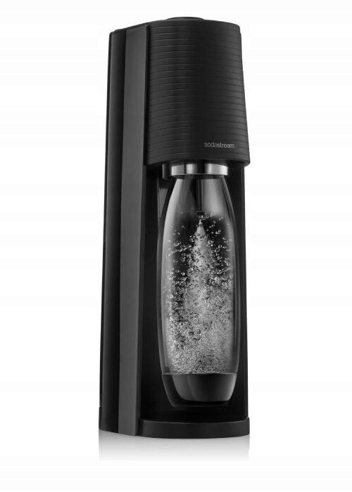 Saturator SodaStream Terra black 1 bottle + cup pad and books Brand SodaStream