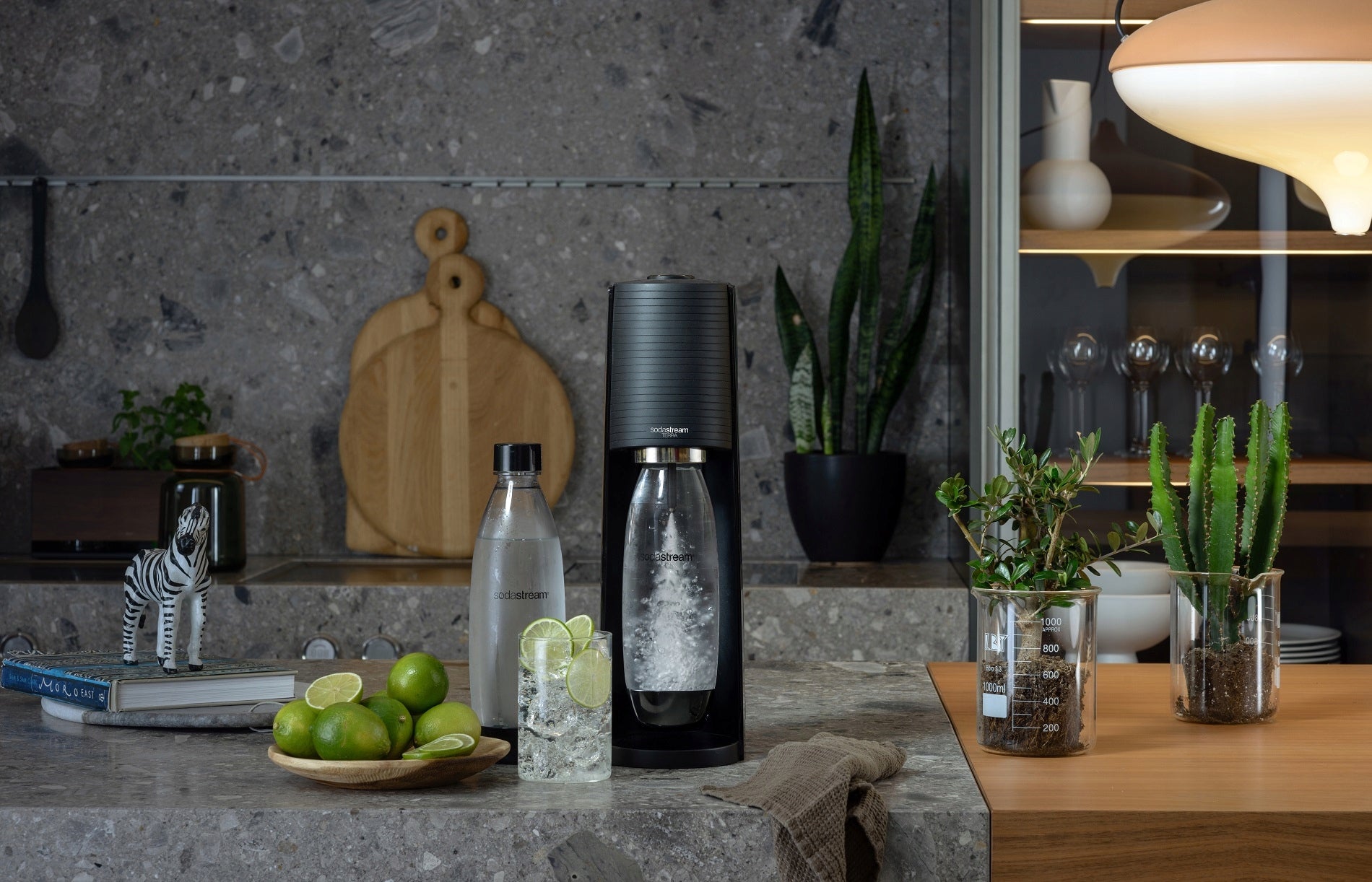 Saturator SodaStream Terra black + 2 bottles Fuse 1l + gas EAN (GTIN) 7290113764231